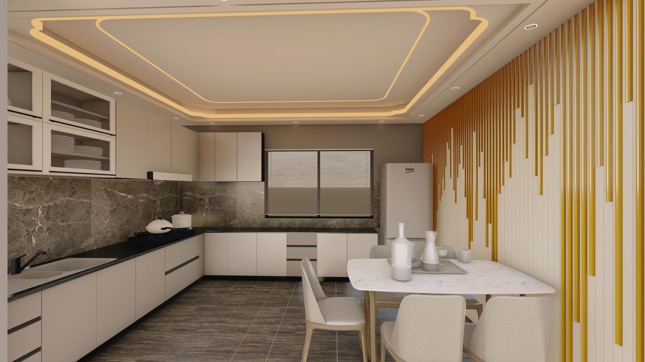 Modern interior planning project